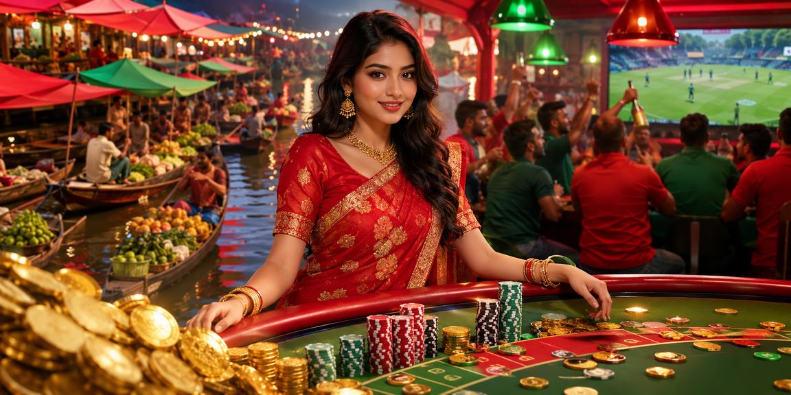 বরিশালে লাল-সবুজ পতাকার সাথে ক্রিকেট বেটিংয়ের উৎসব