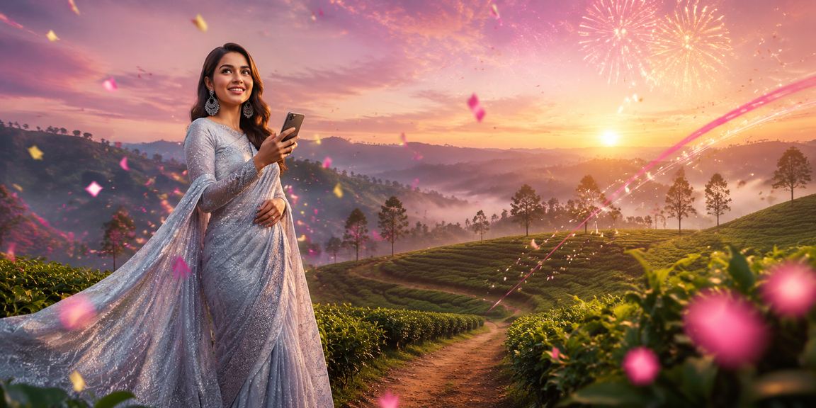 সিলেটের চা বাগানের পরিবেশে মোবাইল পেমেন্ট দিয়ে ভিআইপি লেনদেন